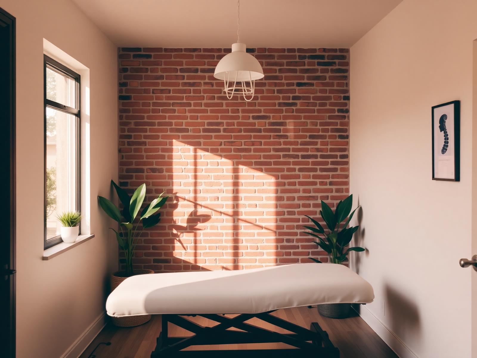 Calm, welcoming treatment room at Active Chiropractic Rehab